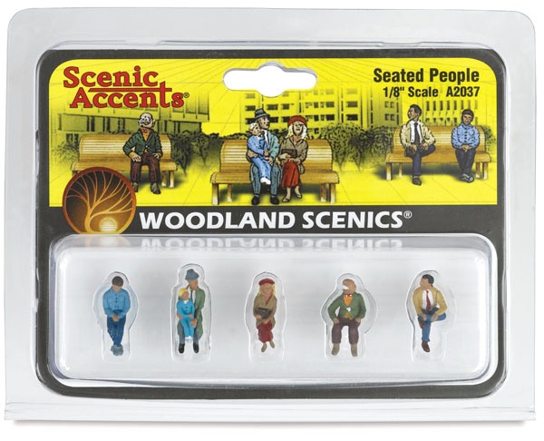 Scale People Seated, 1/8"