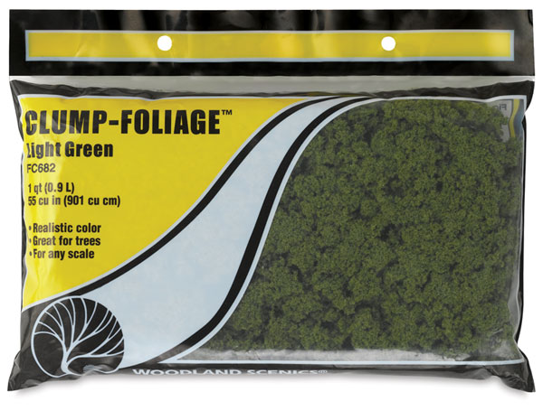 Clump Foliage, Light Green