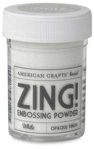 Embossing Powder, Opaque White