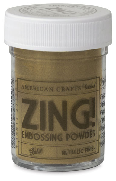 Embossing Powder, Metallic Gold