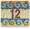 Mosaic House Number Kit