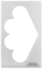 Folding Heart Medium Template
