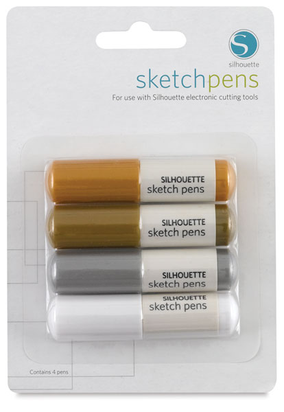 Sketch Pen Metallic Pack, Set of 4