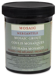 Pre-mixed Tile Grout, Black
