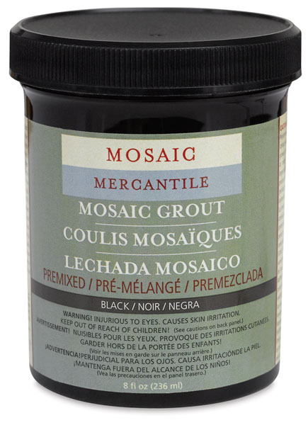 Pre-mixed Tile Grout, Black