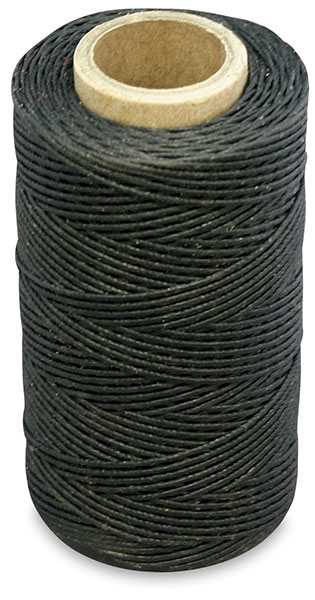 Black Waxed Thread