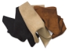Left to Right: Black, Beige, and Medium Brown Suede Trim