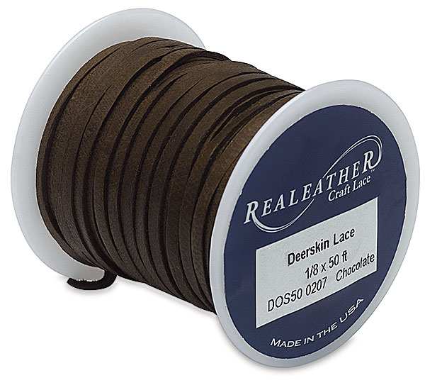 Chocolate Deerskin Lace