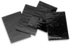 Black Opalescent Glass, Pkg of 4