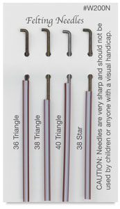 Felting Needles, Pkg of 4