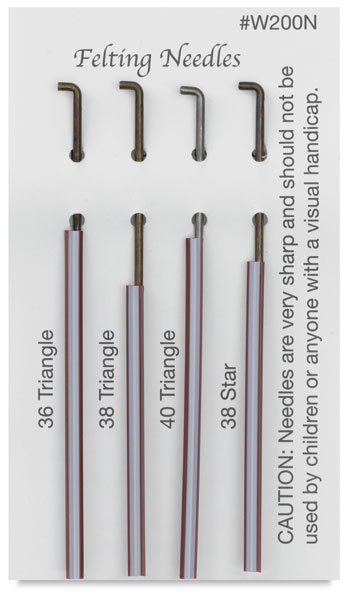 Felting Needles, Pkg of 4