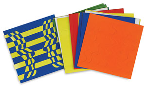 Op Art Weaving Mats, Pkg of 24 Sheets
