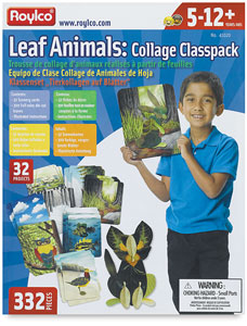 Leaf Animals Collage Class Pack