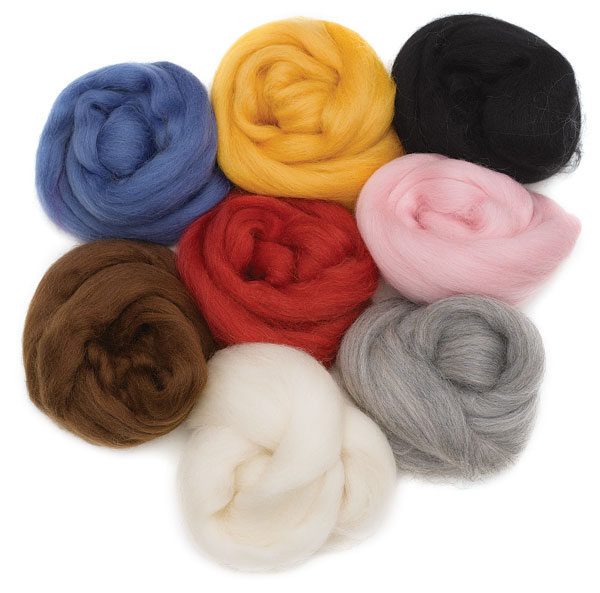 Natural Wool Roving