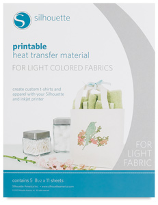 Heat Transfer Material for Light Fabrics