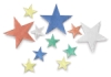 Multi-Color Foil Stars