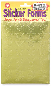 Gold Foil Stars