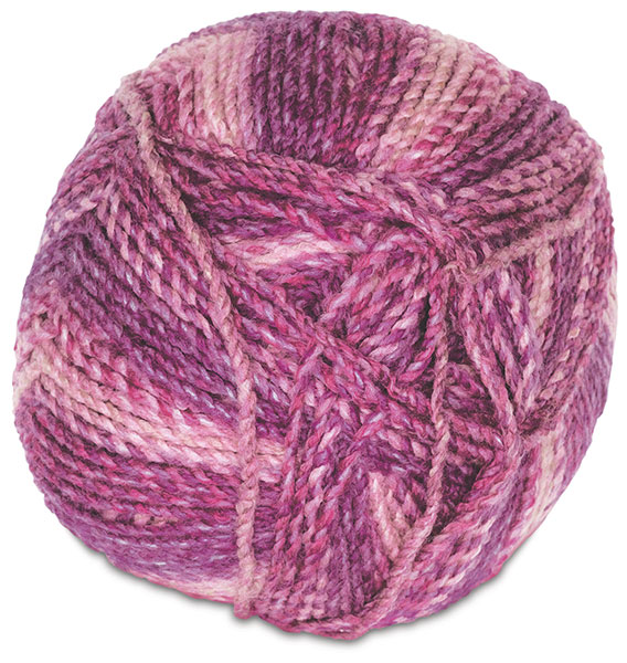 Marble Chunky Yarn, Rosebush