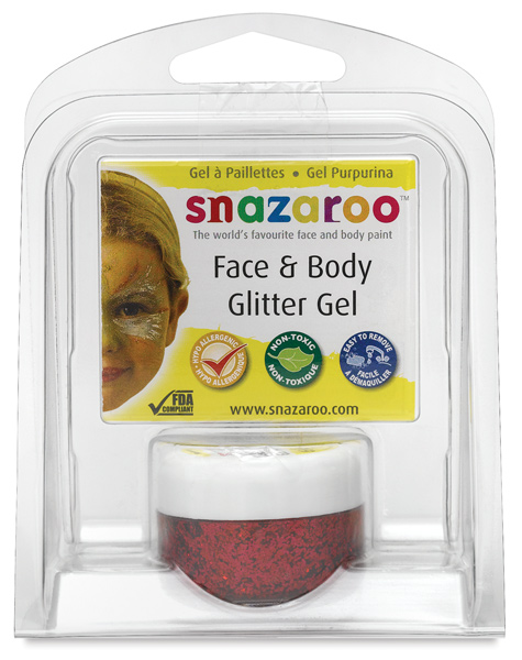 Crimson Glitter Gel