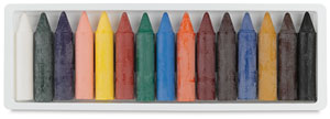 Short Jumbo Crayons, Set of 15