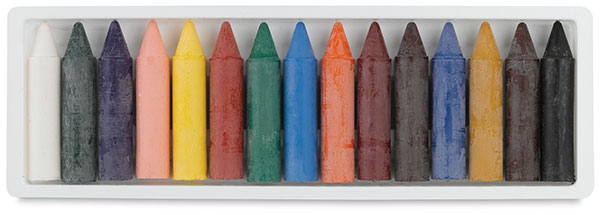 Short Jumbo Crayons, Set of 15