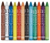 Triangular Grip Crayons, Set of 12
