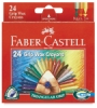 Triangular Grip Crayons, Set of 24