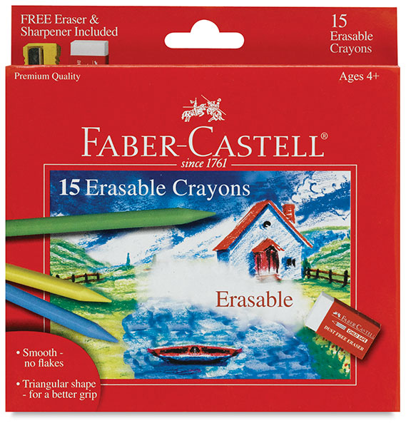 Erasable Crayons, Set of 15