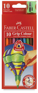 Grip Colored Pencils, Set of 10