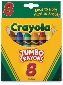 Jumbo Crayons, Set of 8
