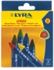 Lyra Lyrax Wax-Giant Crayons, Set of 6