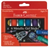 Set of 6 Metallic Colors