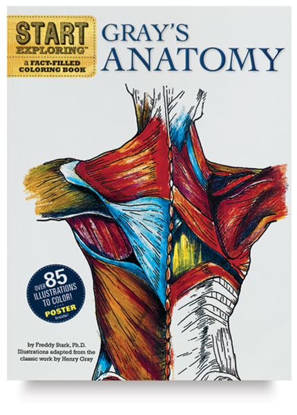 Start Exploring: Gray's Anatomy: A Fact-Filled Coloring Book