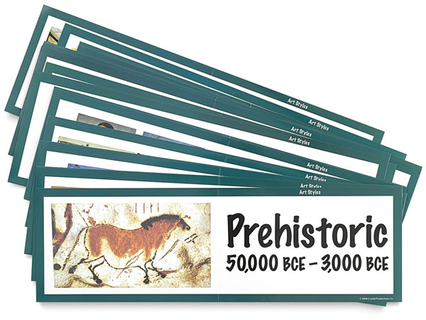Art Display Cards, Art Styles