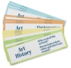 Art Display Cards, Disciplines of Art, Set of 16&nbsp; NEW! 