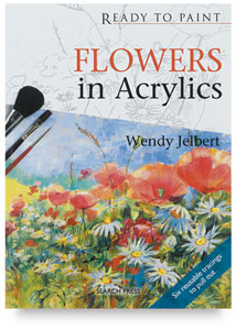 Flowers in Acrylics