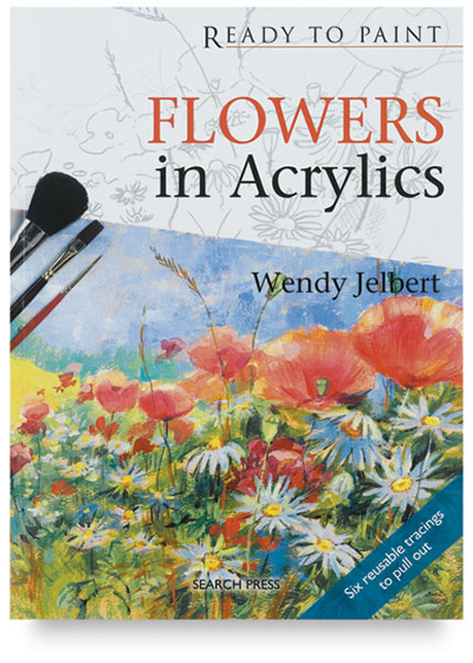 Flowers in Acrylics