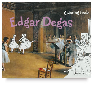 Edgar Degas Coloring Book