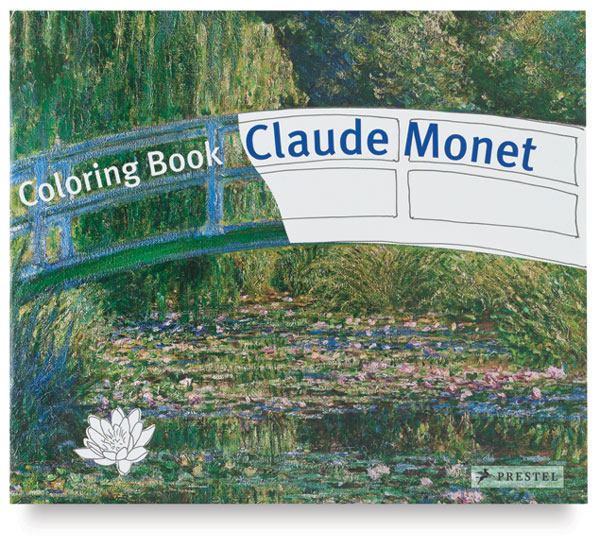 Claude Monet Coloring Book