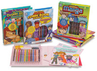 Loew-Cornell Cartooning Kits by Chris Hart