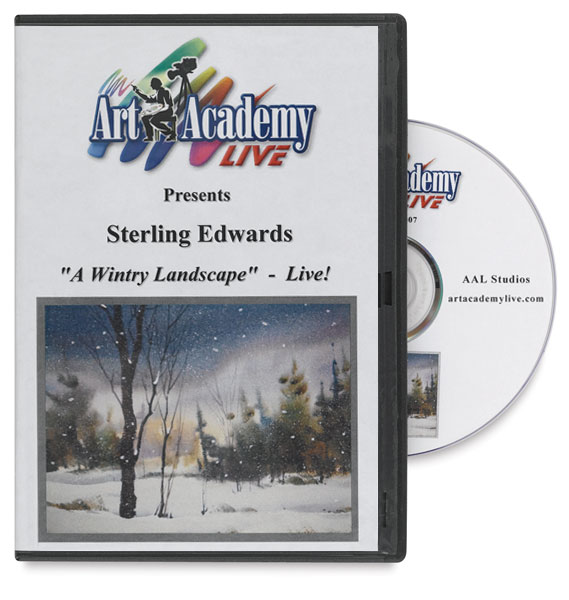A Wintry Landscape by Sterling Edwards DVD