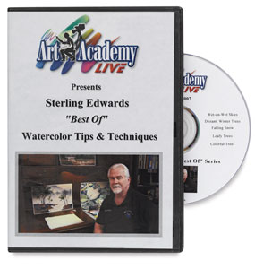 Best of Watercolor Tips &amp; Techniques by Sterling Edwards DVD