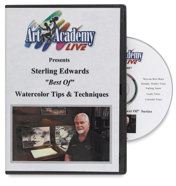 Best of Watercolor Tips &amp; Techniques by Sterling Edwards DVD