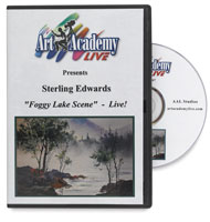 Foggy Lake by Sterling Edwards DVD
