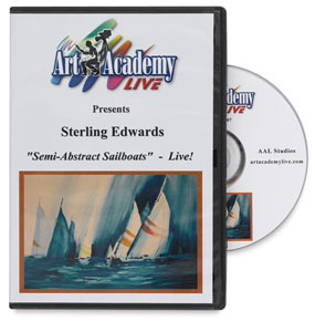 Semi-Abstract Sailboats by Sterling Edwards DVD