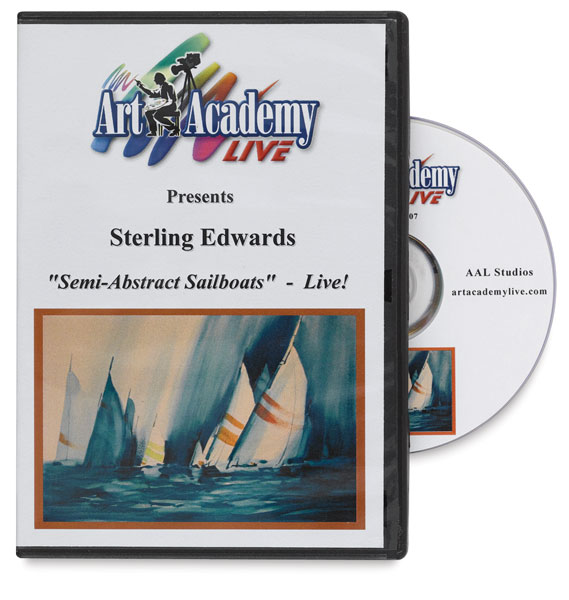 Semi-Abstract Sailboats by Sterling Edwards DVD