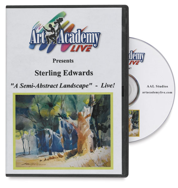 Semi-Abstract Landscape by Sterling Edwards DVD