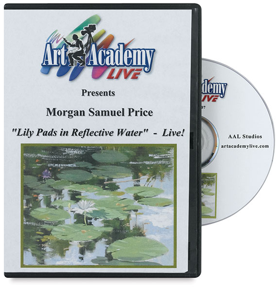 Lily Pads in Reflective Water by Morgan Samuel Price DVD