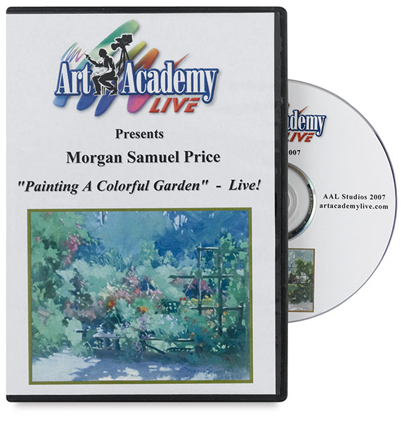 Painting a Colorful Garden by Morgan Samuel Price DVD