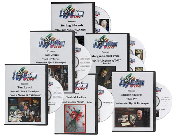 Art Academy Live DVDs